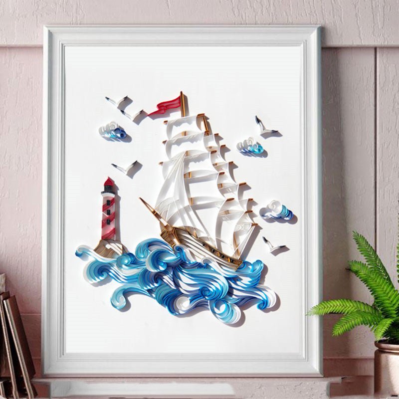 Broderie sur Papier Matelassé - Motifs au Choix – vue 10 | Ma boutique pharaon
